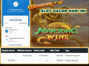 PAYMENT JACKPOT SLOT MAHJONG WINS