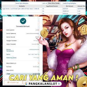 PAYMENT JACKPOT CANDYLAND