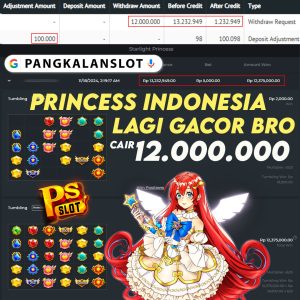 PAYMENT JACKPOT SLOT STARLIGHT PRINCESS