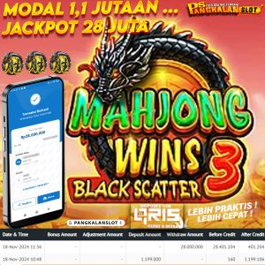 MAHJONG WINS 3 BLACK SCATTER