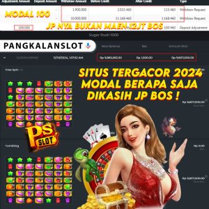 PAYMENT JACKPOT SLOT SUGAR RUSH1000