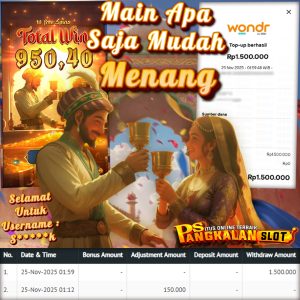 PAYMENT JACKPOT SLOT