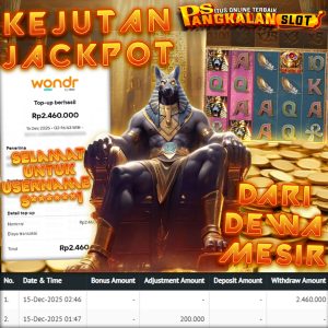 PAYMENT JACKPOT SLOT