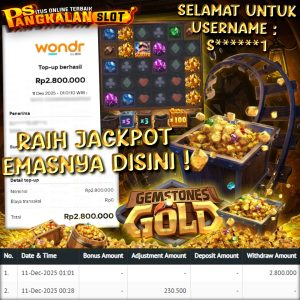 PAYMENT JACKPOT SLOT