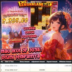 PAYMENT JACKPOT SLOT