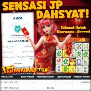 PAYMENT JACKPOT SLOT