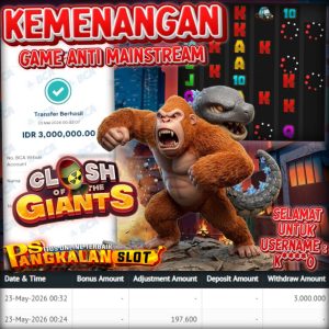 PAYMENT JACKPOT SLOT