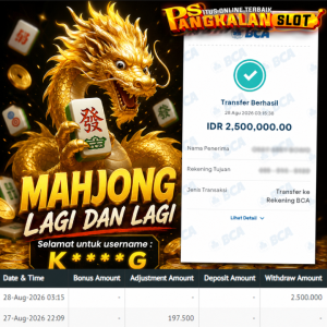 PAYMENT JACKPOT SLOT